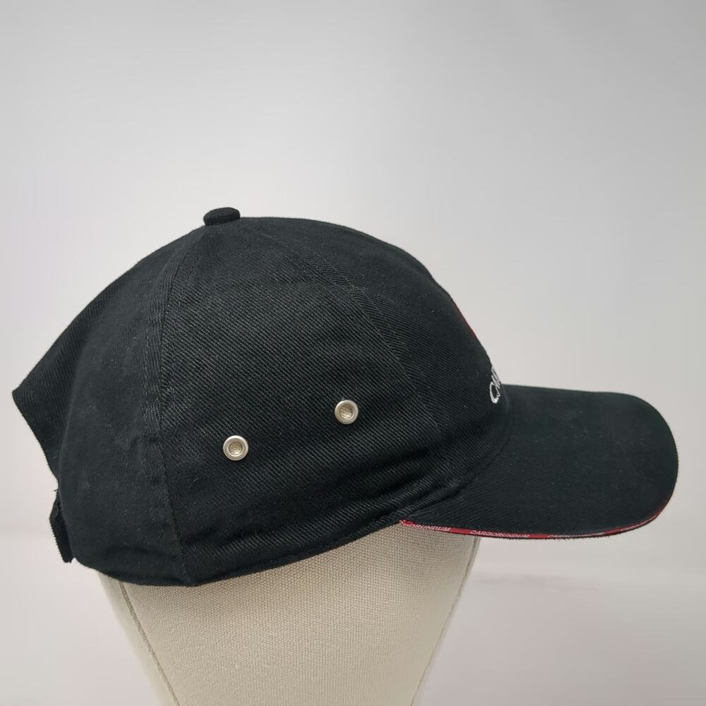 Archibald Apparel Group Baseball Cap Black Red One Size Sandwich Brim Logo Hat View 5